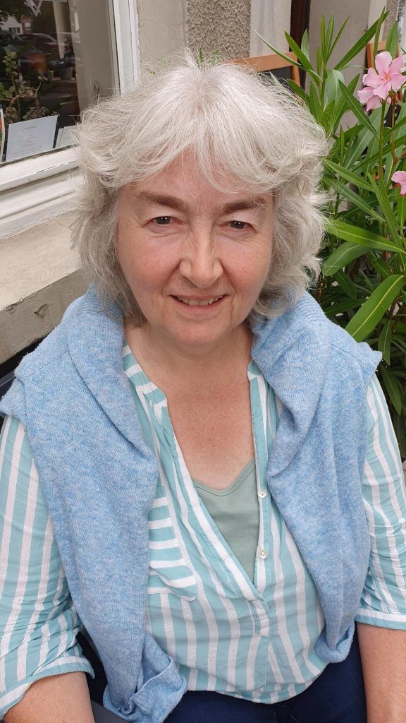 Porträt von Ratskandidatin Gerhild Haurenherm, BSW